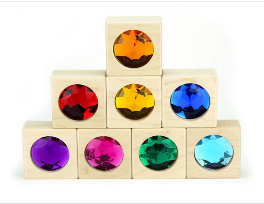 8 Pc. Large Gem Blocks