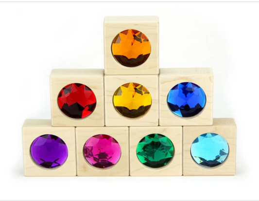 8 Pc. Large Gem Blocks