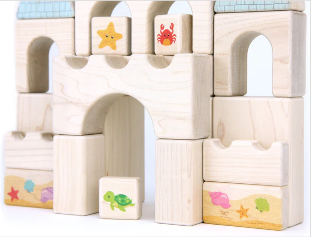 LIMITED!  Sandcastle Block Set