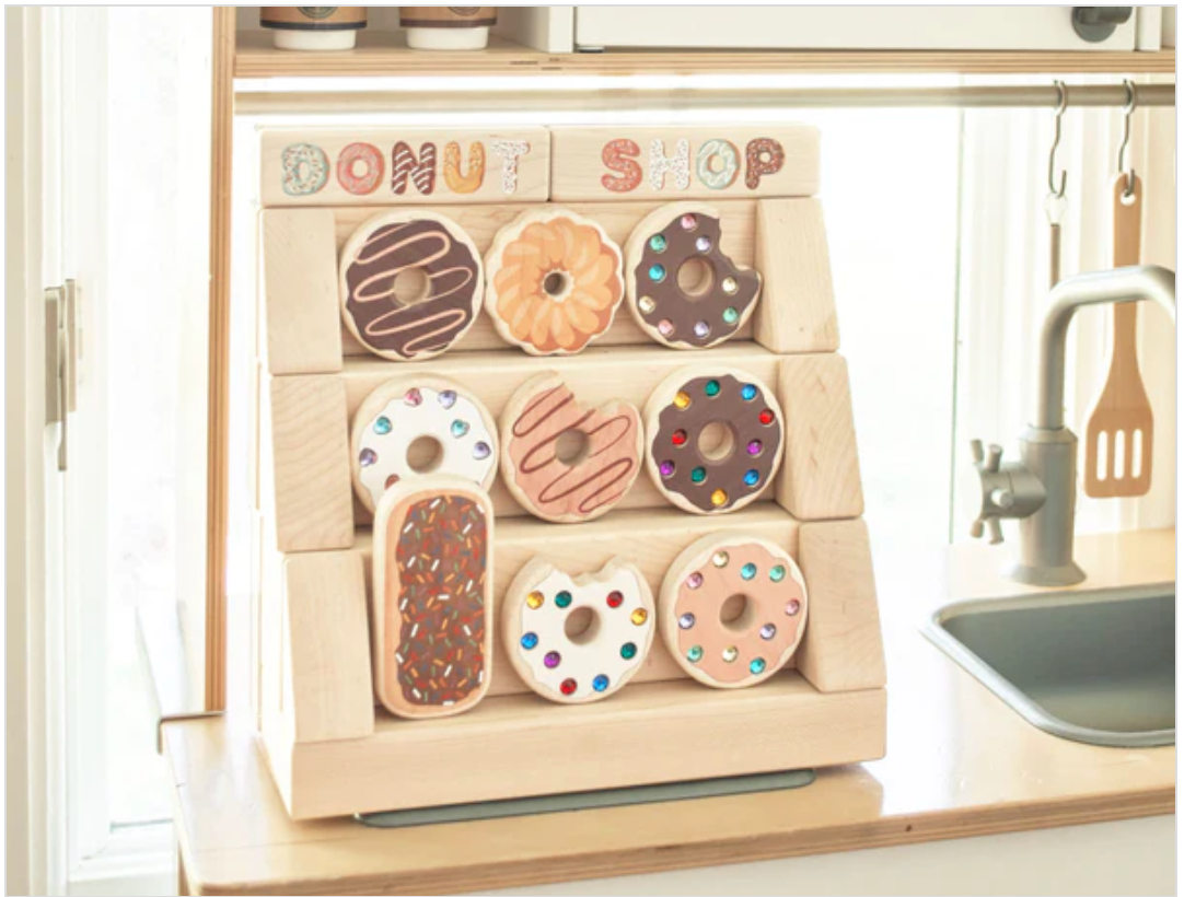 LIMITED!  Donut Shop Block Set