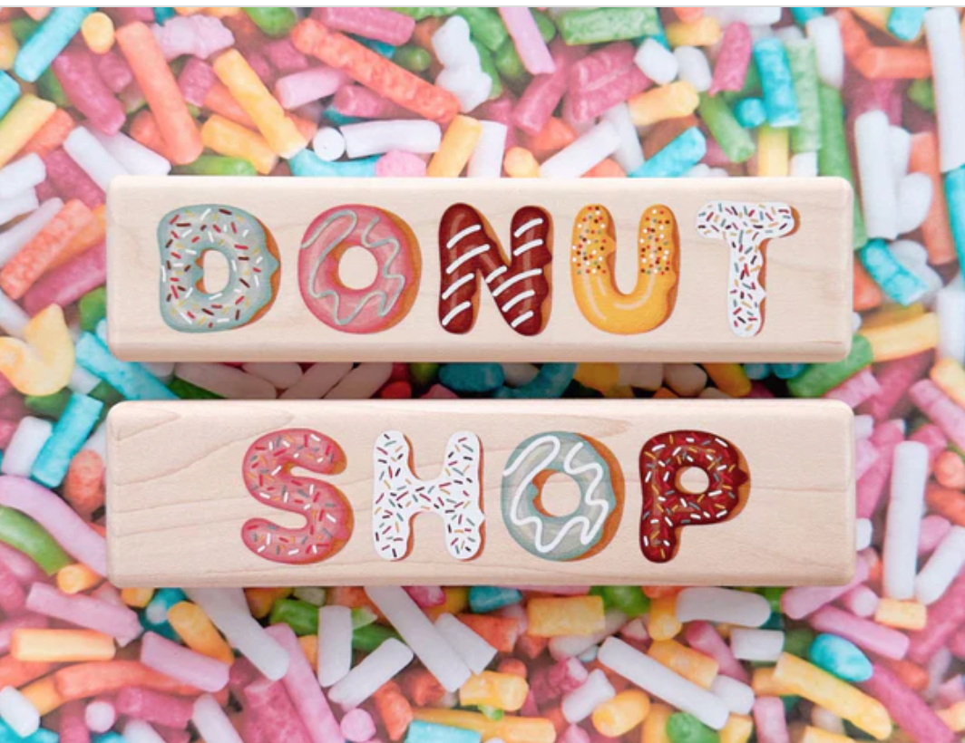 LIMITED!  Donut Shop Block Set