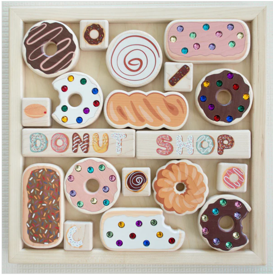 LIMITED!  Donut Shop Block Set