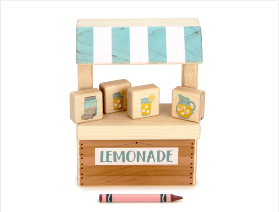 LIMITED!  Lemonade Stand Block Set