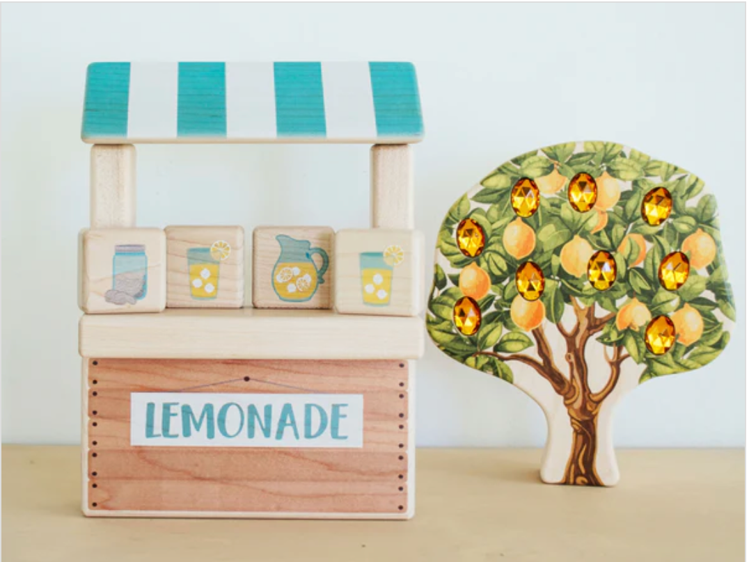 LIMITED!  Lemonade Stand Block Set