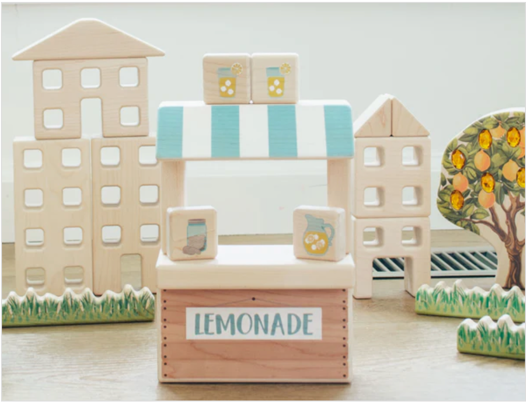 LIMITED!  Lemonade Stand Block Set