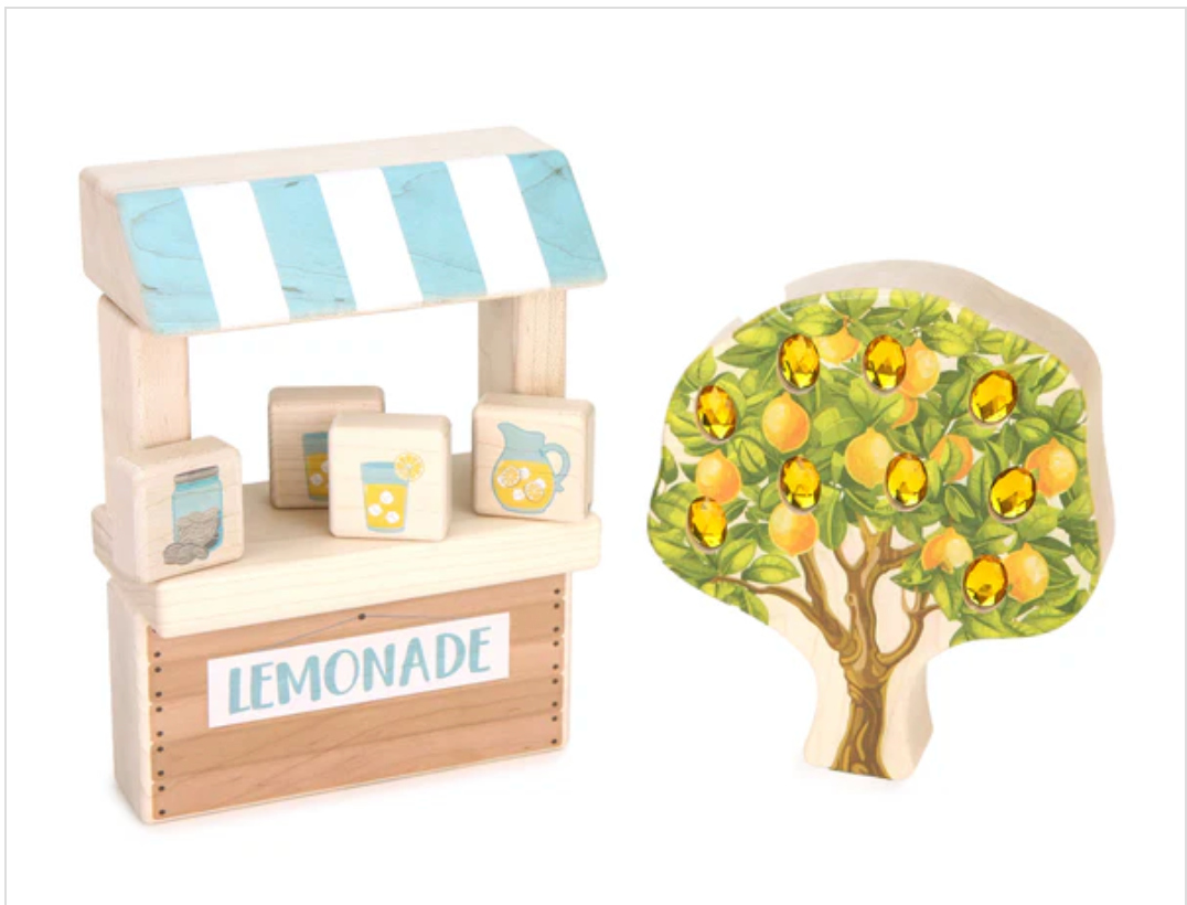 LIMITED!  Lemonade Stand Block Set