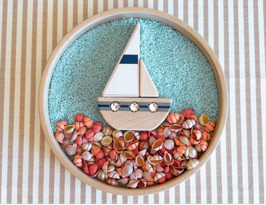 LIMITED! Triple Porthole Sailboat Block Set