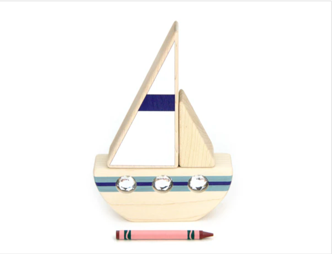 LIMITED! Triple Porthole Sailboat Block Set