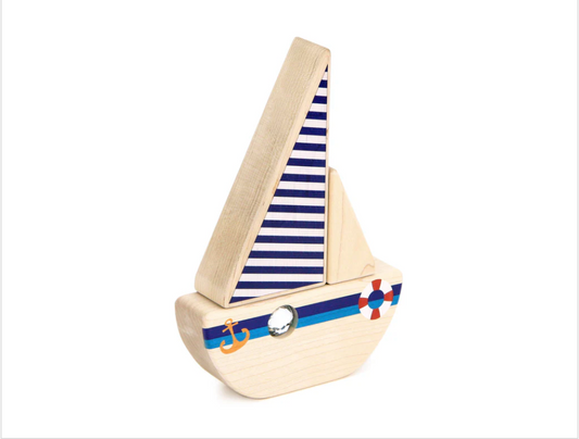 LIMITED!!  Single Porthole Sailboat Block Set