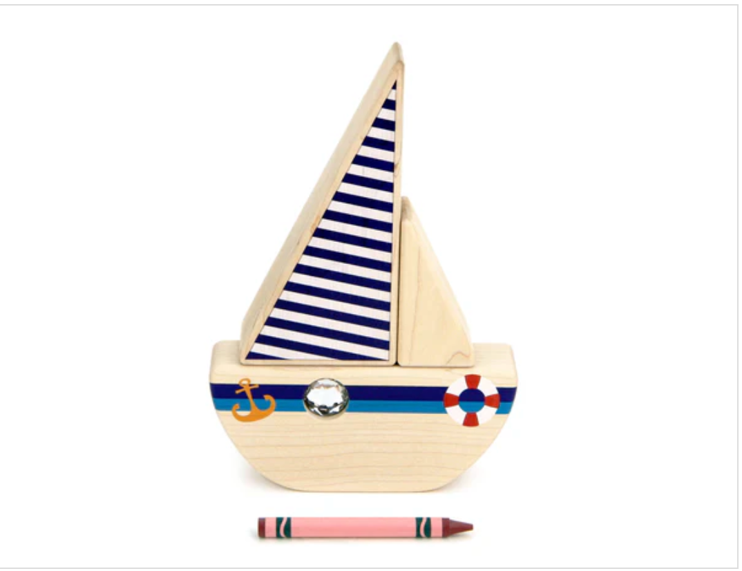 LIMITED!!  Single Porthole Sailboat Block Set