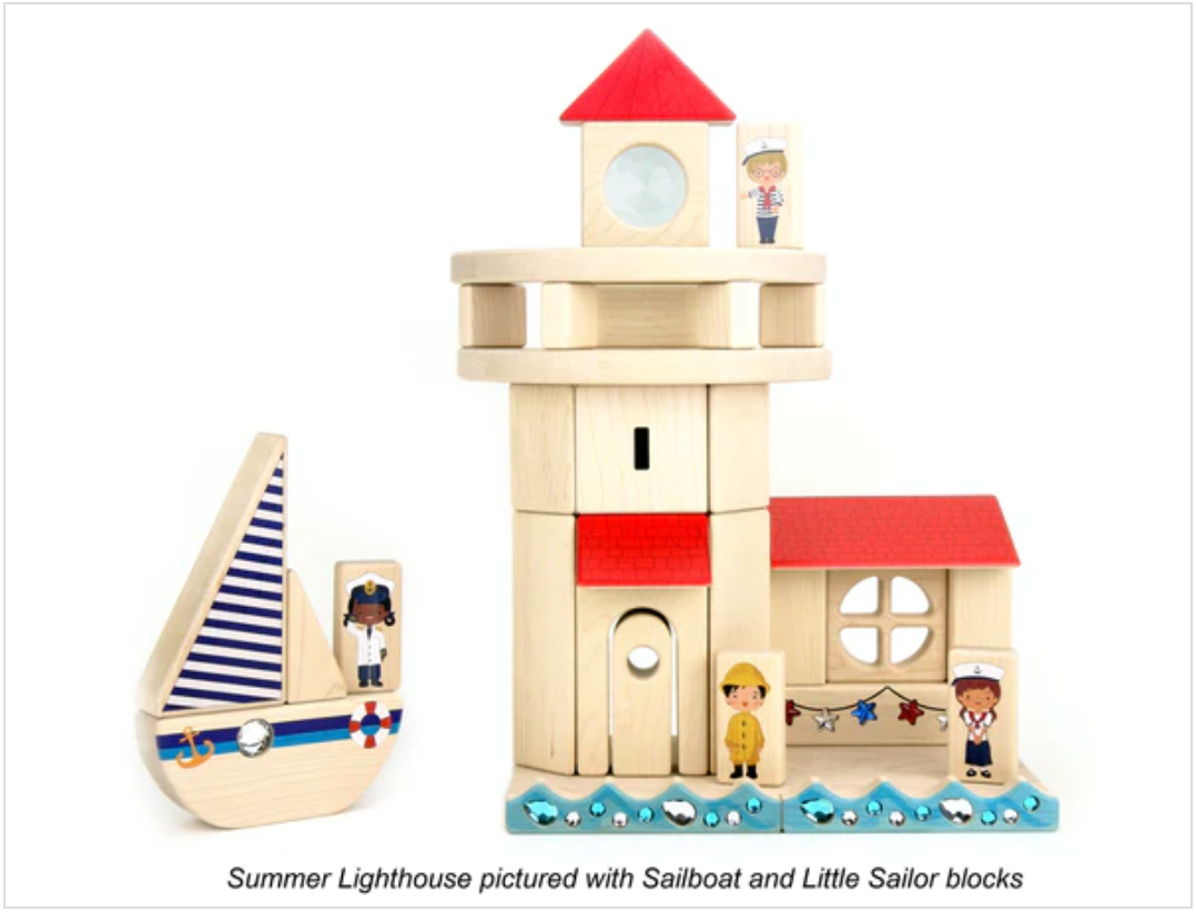 LIMITED!!  Single Porthole Sailboat Block Set