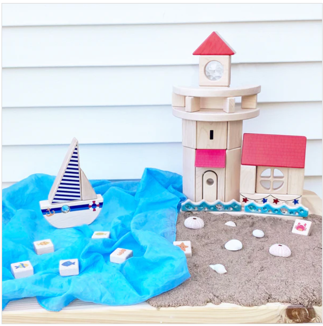 LIMITED!!  Single Porthole Sailboat Block Set
