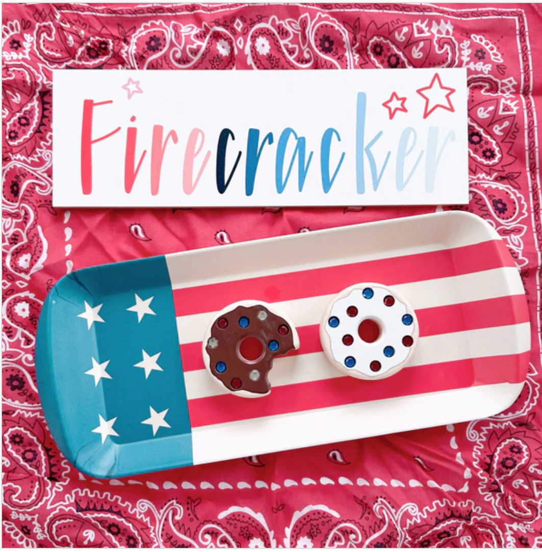LIMITED! Patriotic Sprinkle Gem Donuts