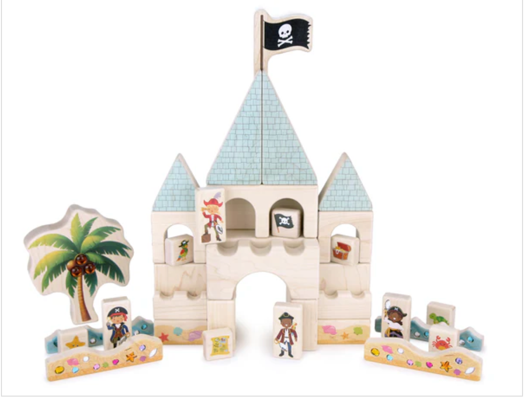 LIMITED! Pirate Friends Gem Block Set