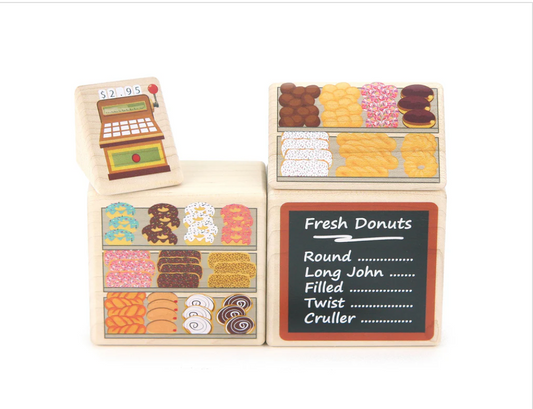 LIMITED!  Donut Counter Block Set
