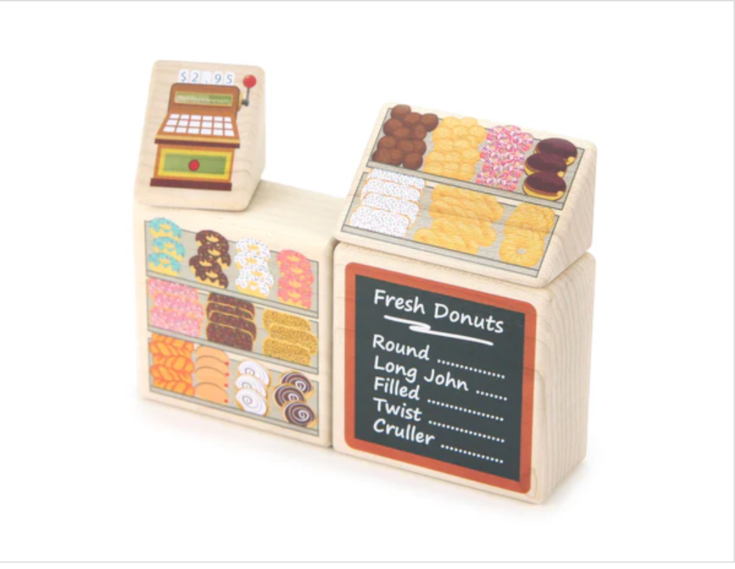 LIMITED!  Donut Counter Block Set