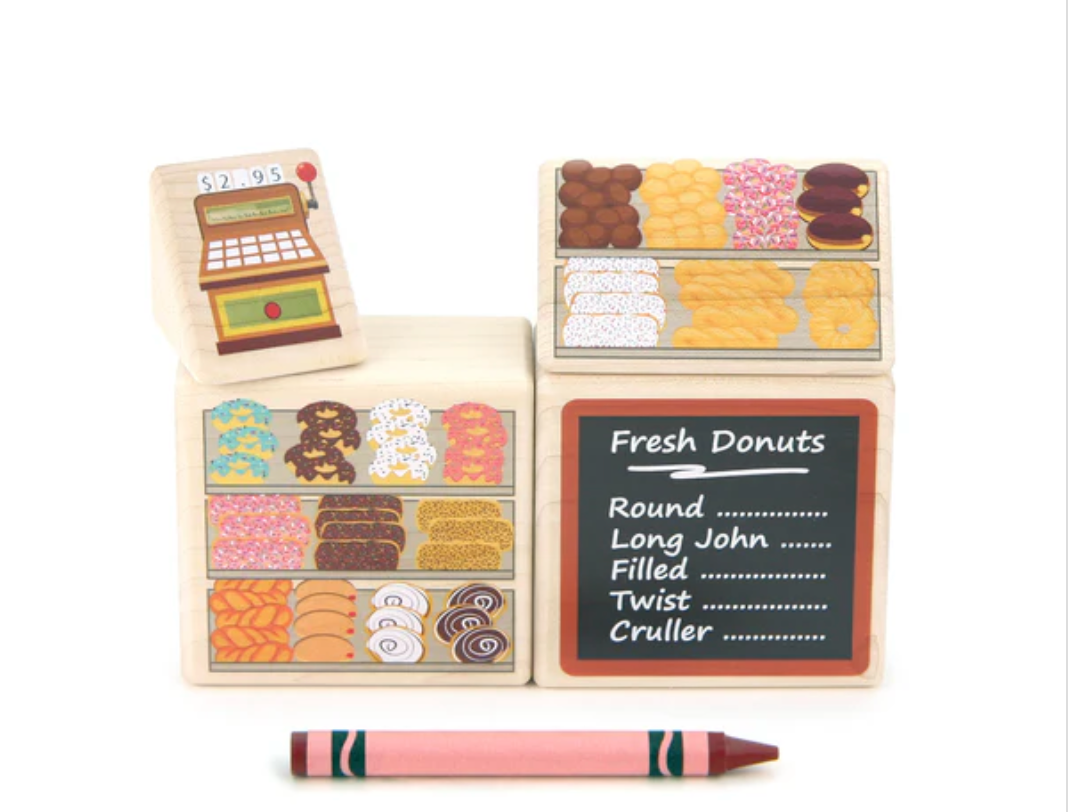 LIMITED!  Donut Counter Block Set