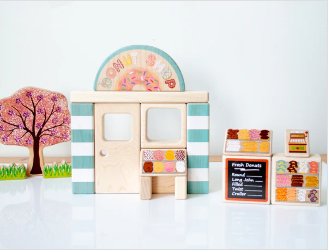 LIMITED!  Donut Counter Block Set