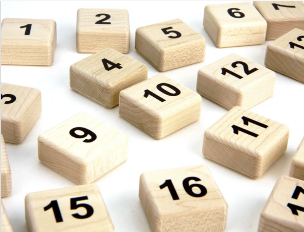 Maple Math Tray Set