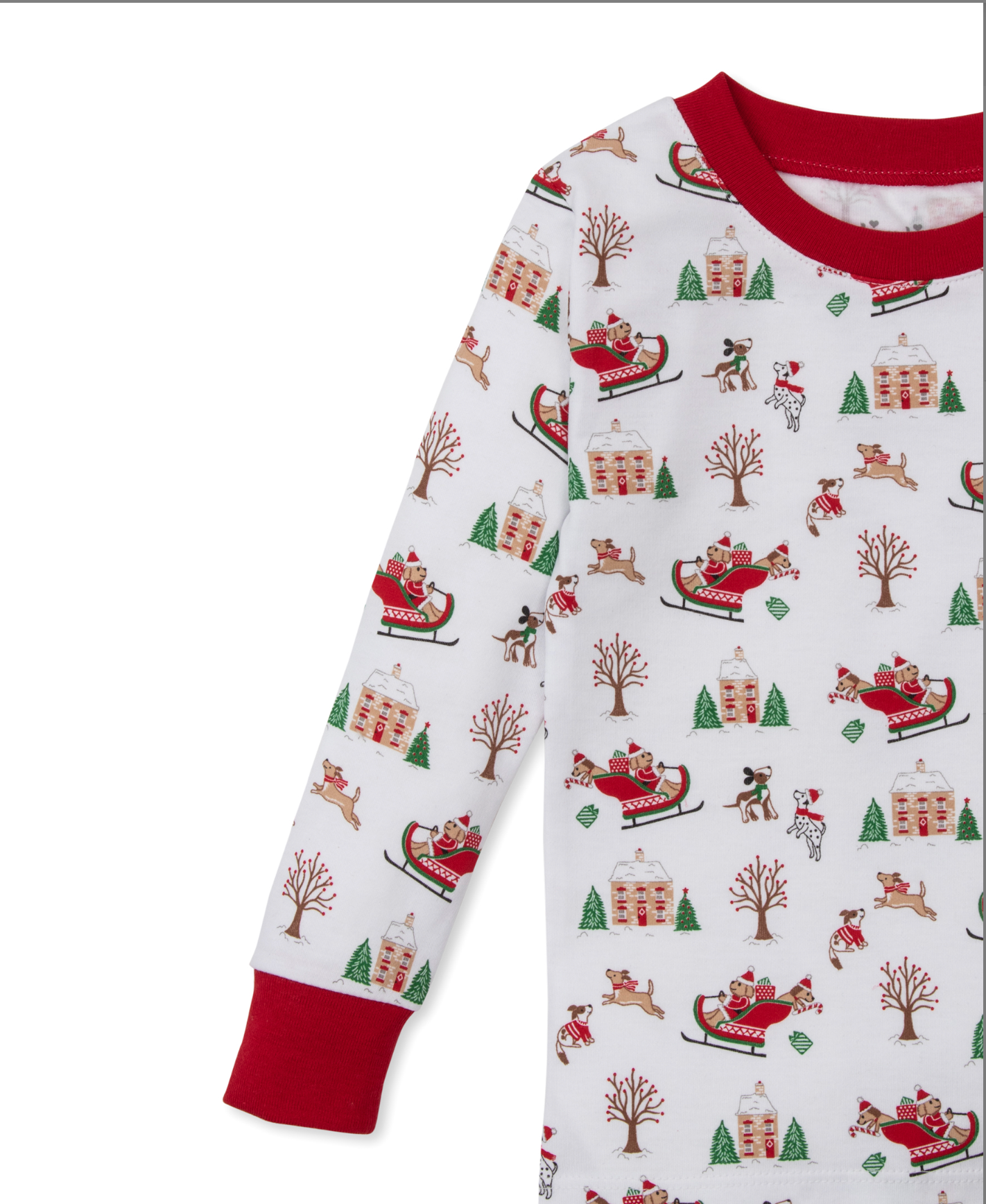 Up, Up & Away Santa Pups 2pc PJs