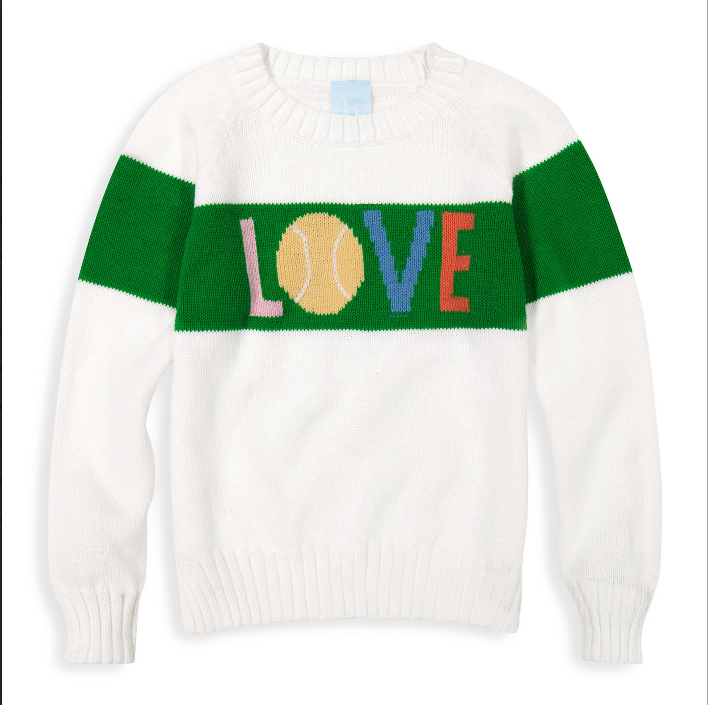 Intarsia Love Pullover