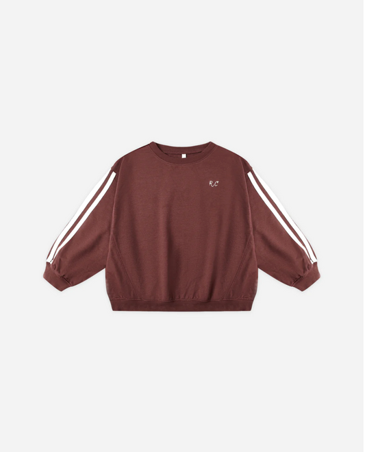 Burgundy Oversized Sweatshirt