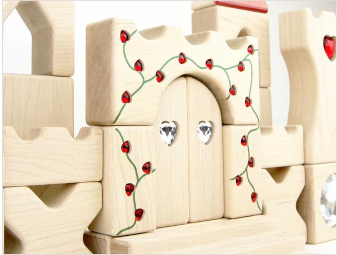 LIMITED 21 Pc. Fairytale Castle Block Set
