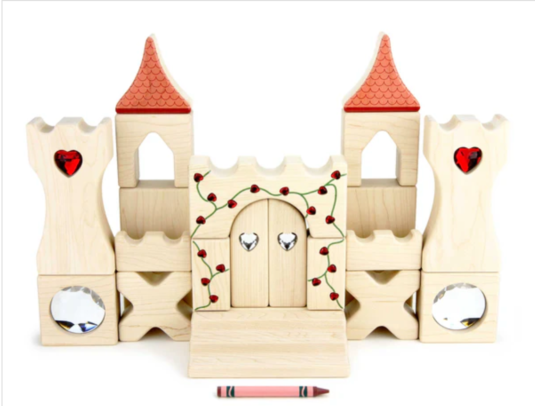LIMITED 21 Pc. Fairytale Castle Block Set