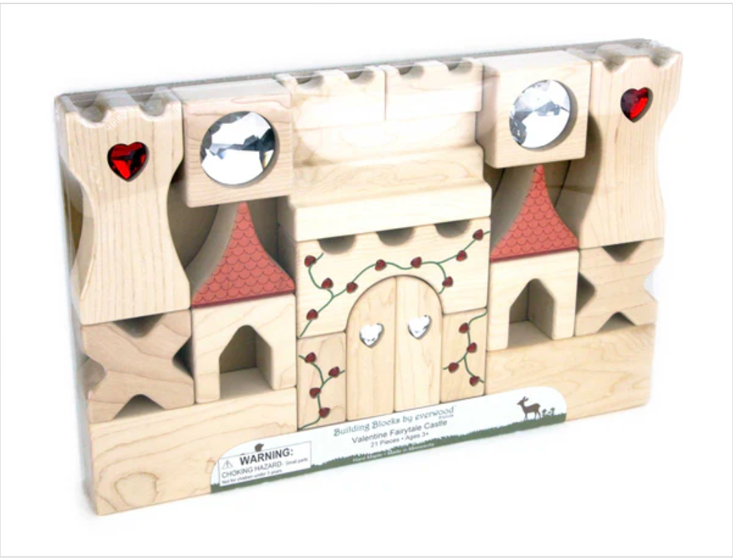 LIMITED 21 Pc. Fairytale Castle Block Set