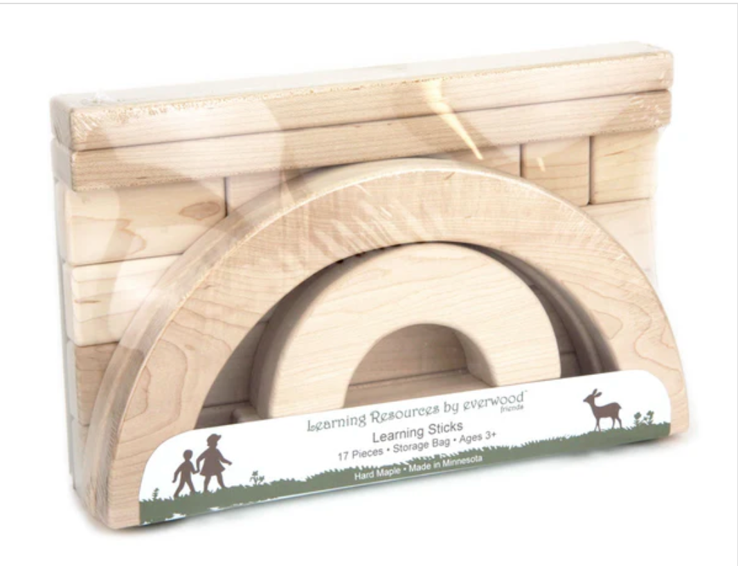 Letter, Number & Shape Block Set