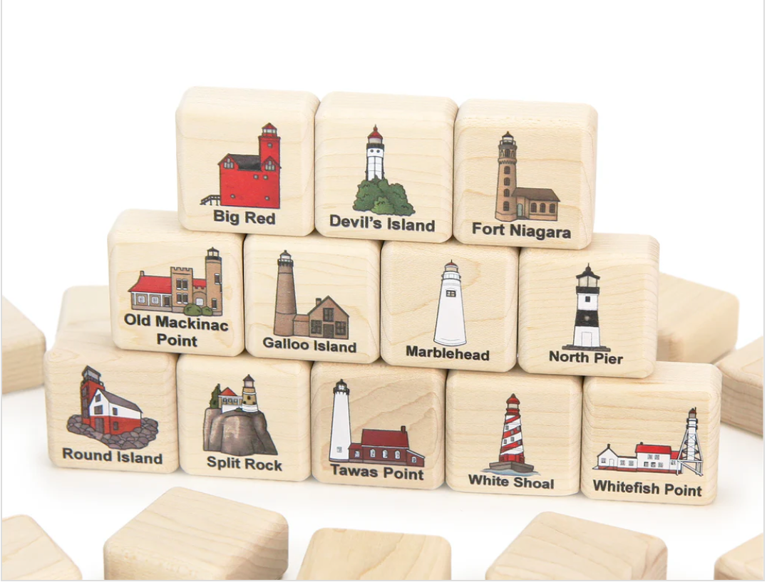 Great Lakes Lighthouses Matching Game