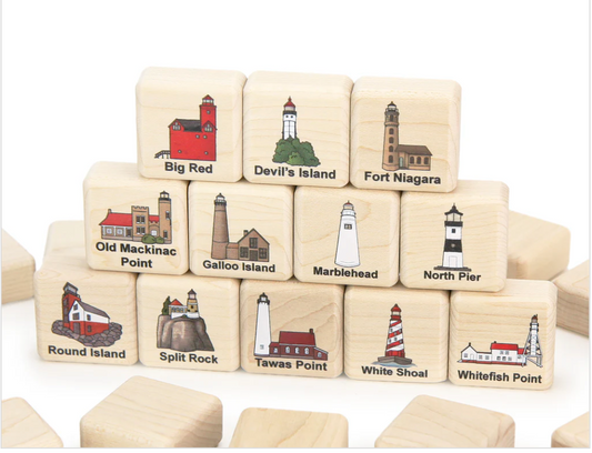 Great Lakes Lighthouses Matching Game