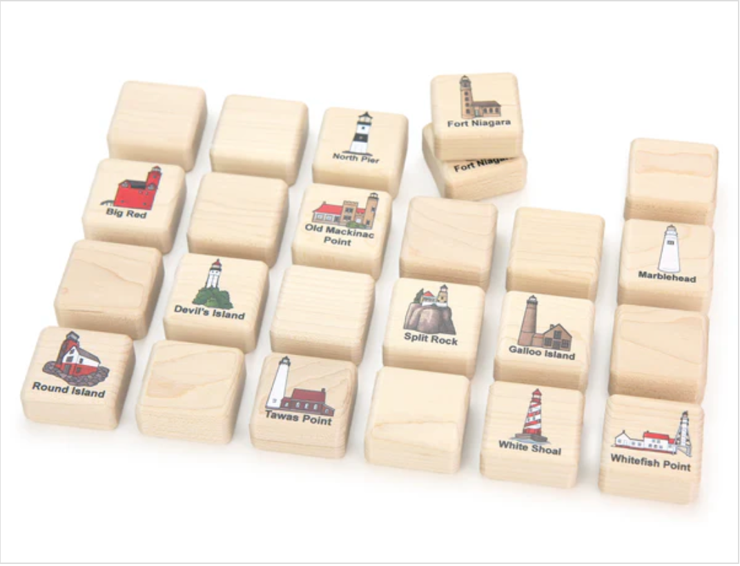 Great Lakes Lighthouses Matching Game