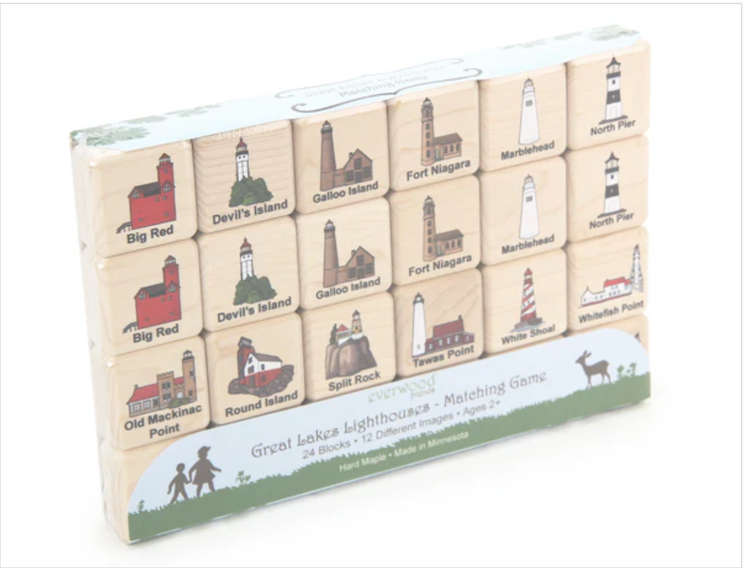 Great Lakes Lighthouses Matching Game