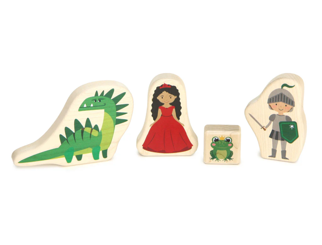 LIMITED Fairytale 4 Pc Shape Block Set