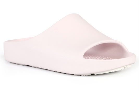 Dusty Pink/White Lane Sliders