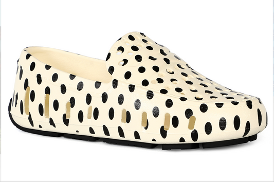 Cream Dots/Black Prodigy Loafer