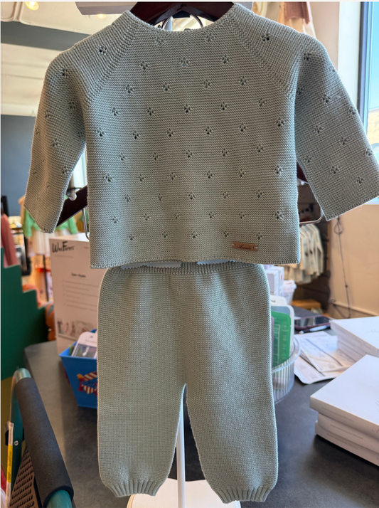 Alberta Collection Green 2-Pc Set