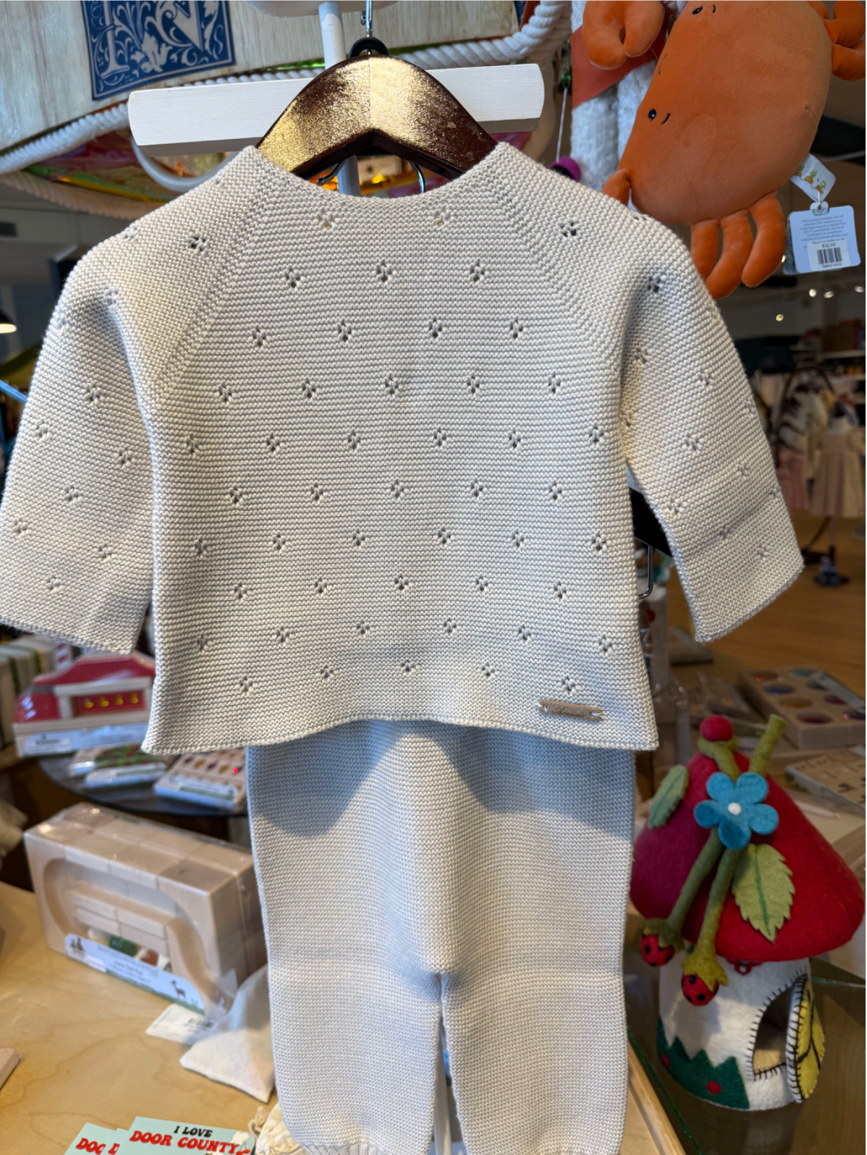 Alberta Collection Beige 2-Pc Set