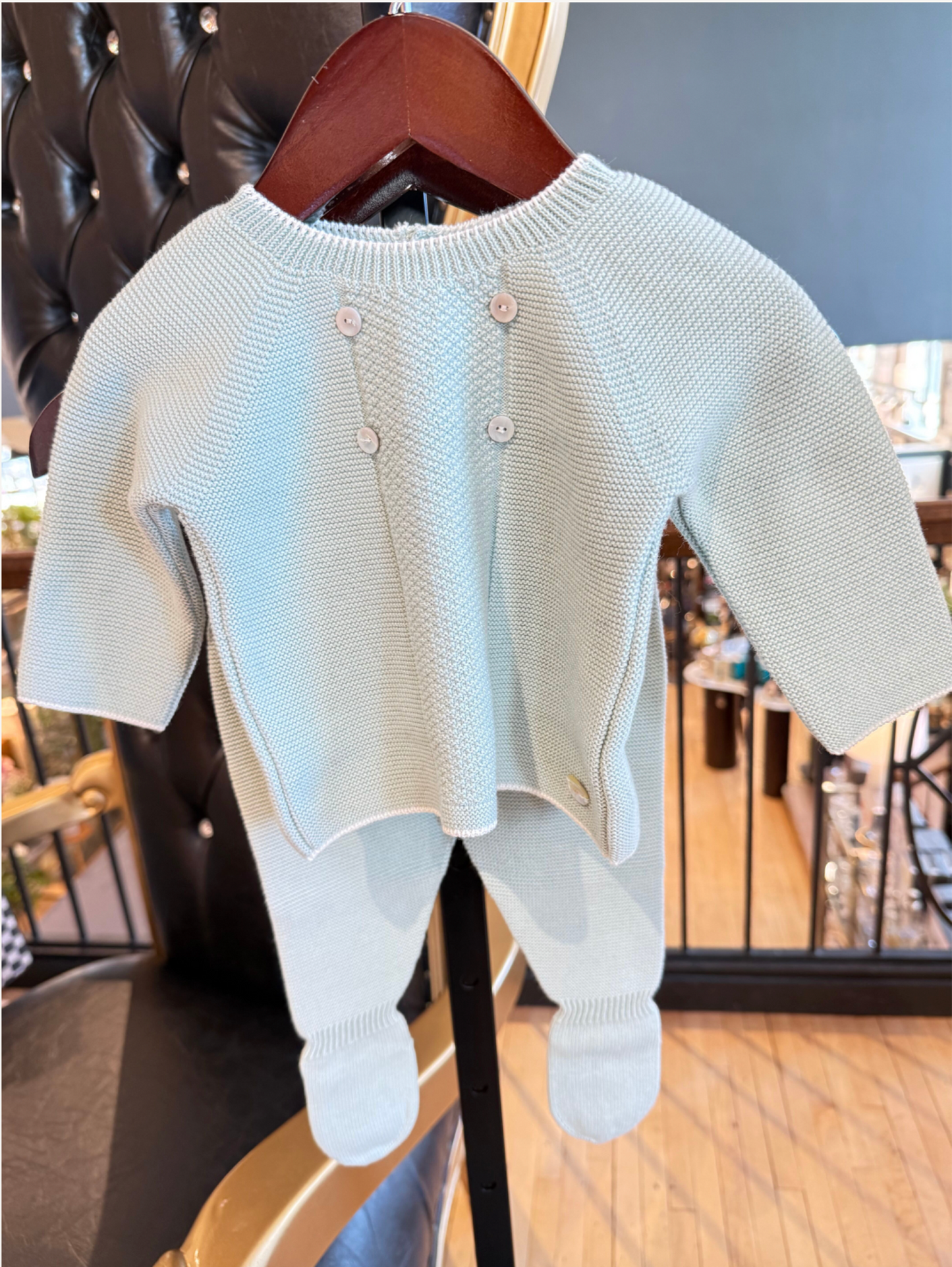 Quebec Collection Green 2-Pc Set