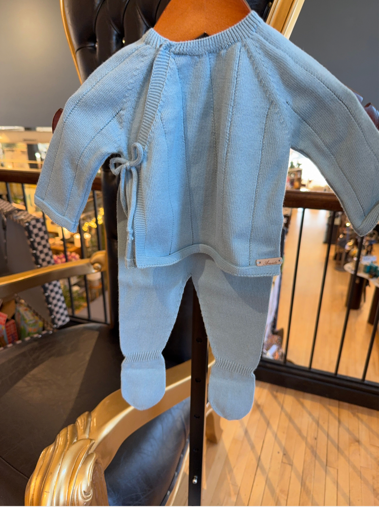 Milton Collection Green 2-Pc Set