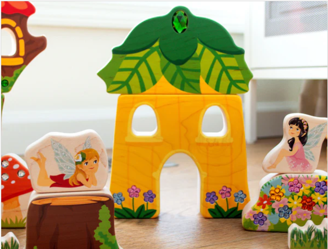 Squash Faerie House Block Set