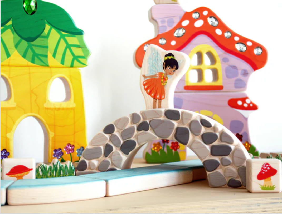 Squash Faerie House Block Set