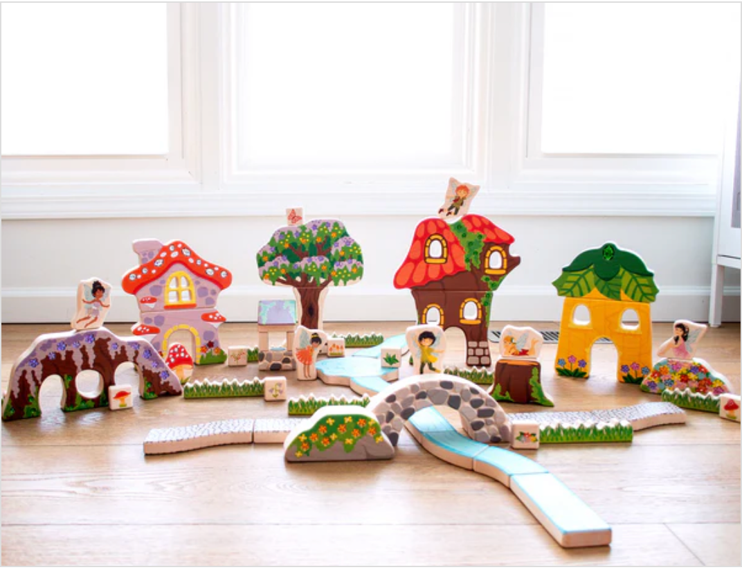 Wisteria Bridge Building Block