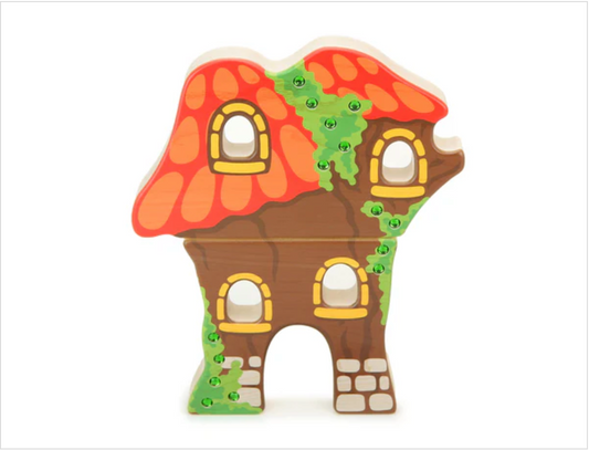 Mushroom Fairie House Block Set