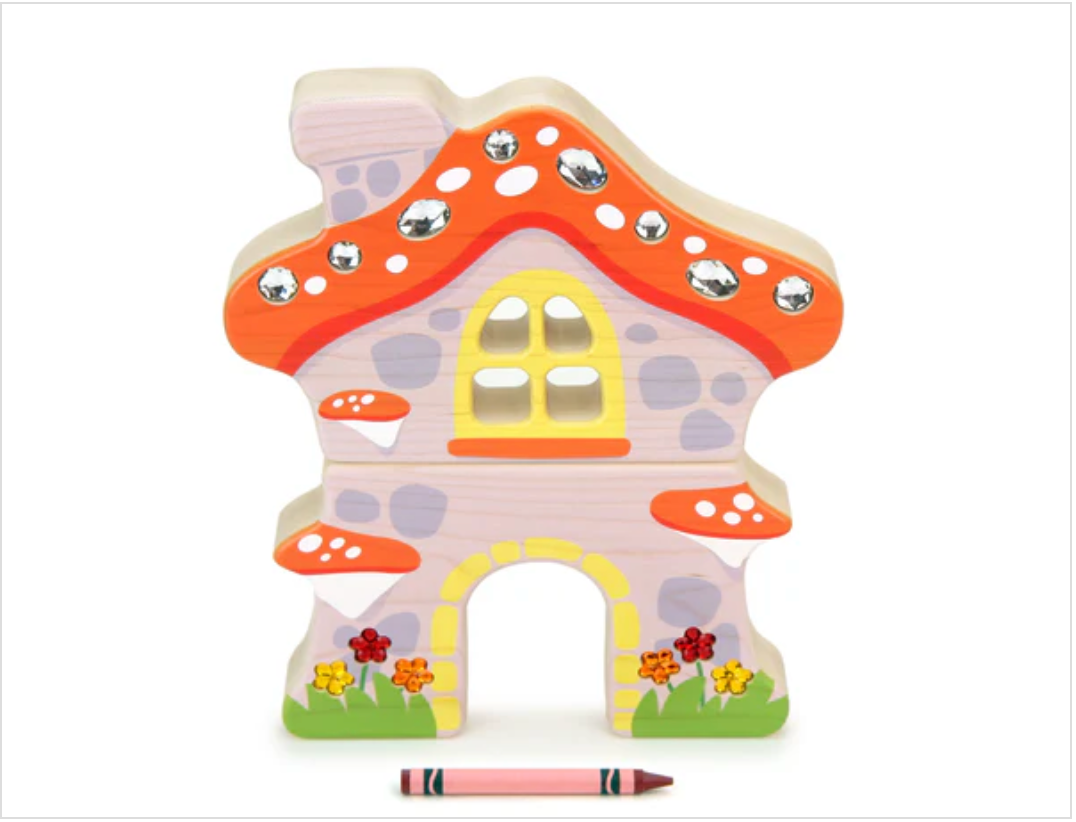 Stone Faerie House Block Set