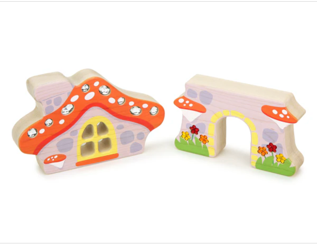 Stone Faerie House Block Set