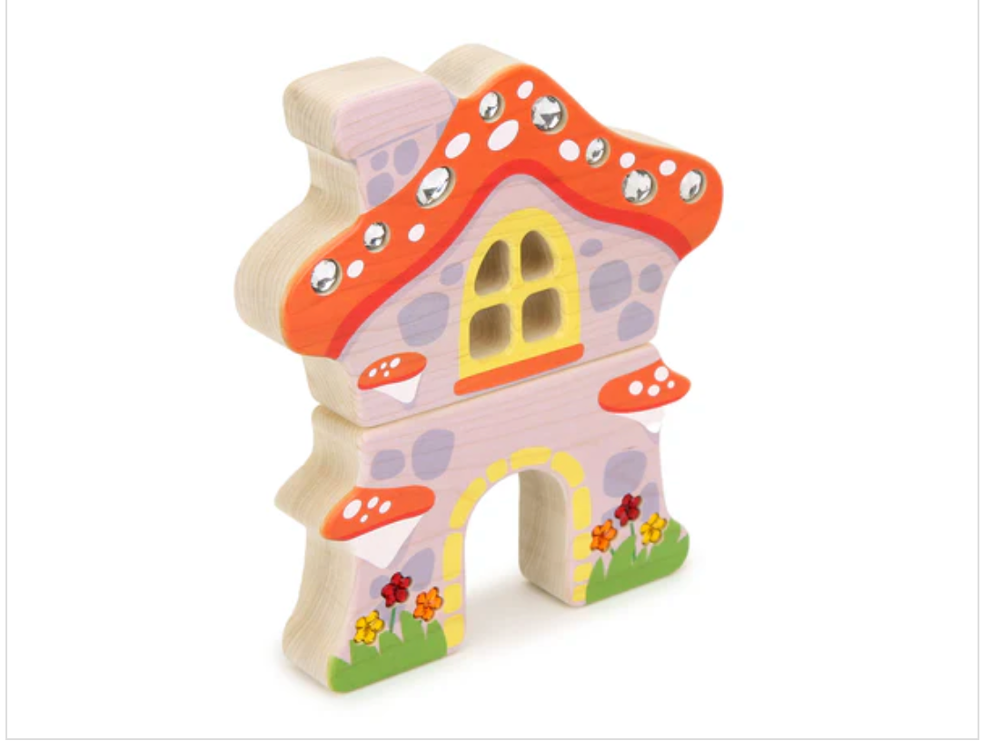 Stone Faerie House Block Set