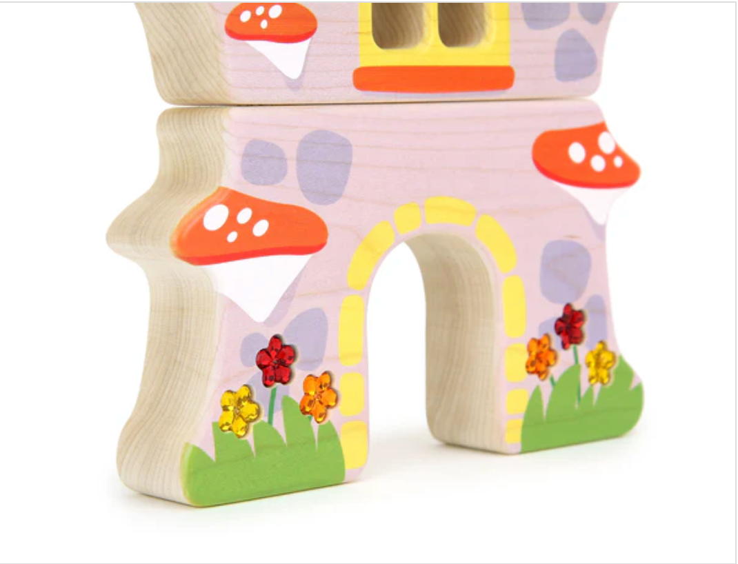 Stone Faerie House Block Set