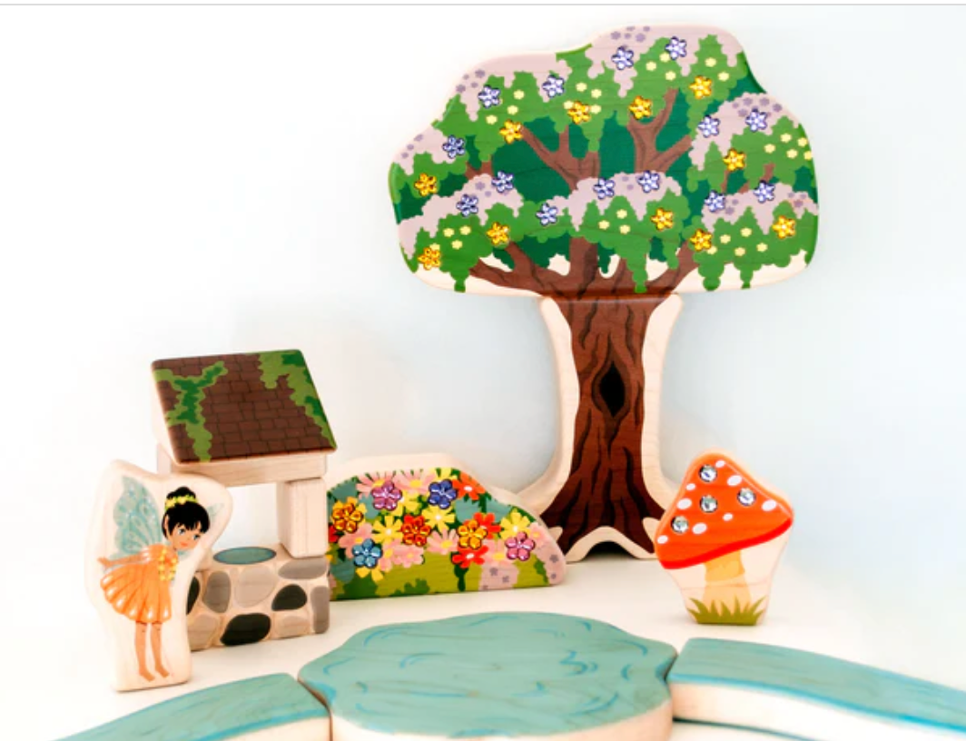 Toadstools Shaped Gem Blocks